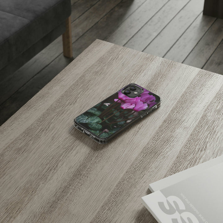 Cyclamen Reach - Phone Case Featuring Photography Art - Visiting This World