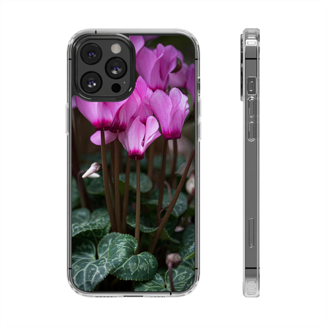 Cyclamen Reach - Phone Case Featuring Photography Art - Visiting This World