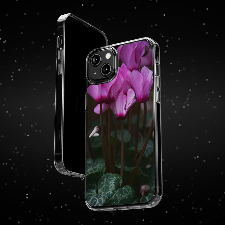 Cyclamen Reach - Phone Case Featuring Photography Art - Visiting This World