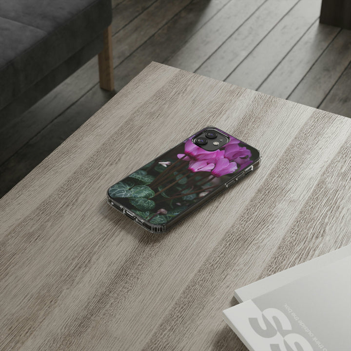 Cyclamen Reach - Phone Case Featuring Photography Art - Visiting This World