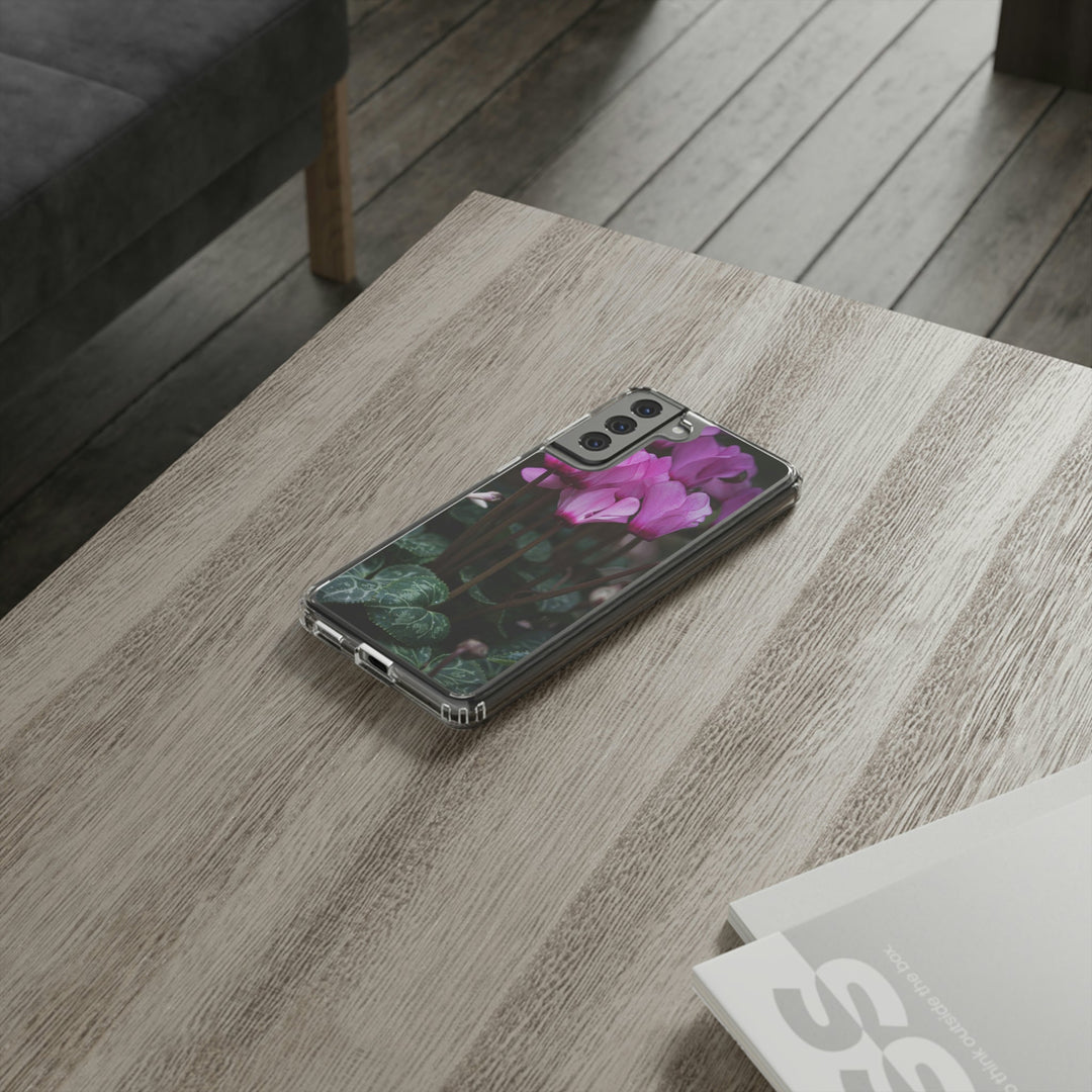 Cyclamen Reach - Phone Case Featuring Photography Art - Visiting This World