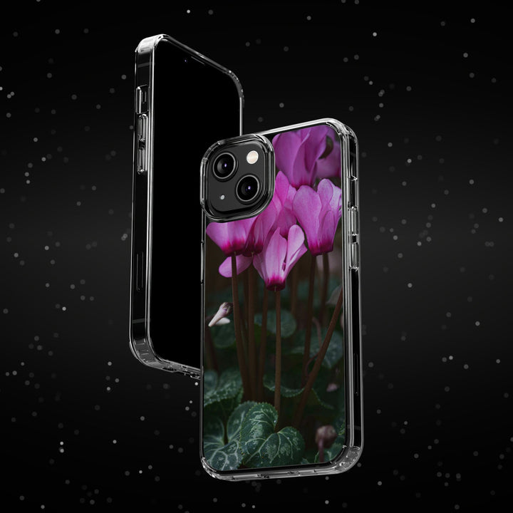 Cyclamen Reach - Phone Case Featuring Photography Art - Visiting This World