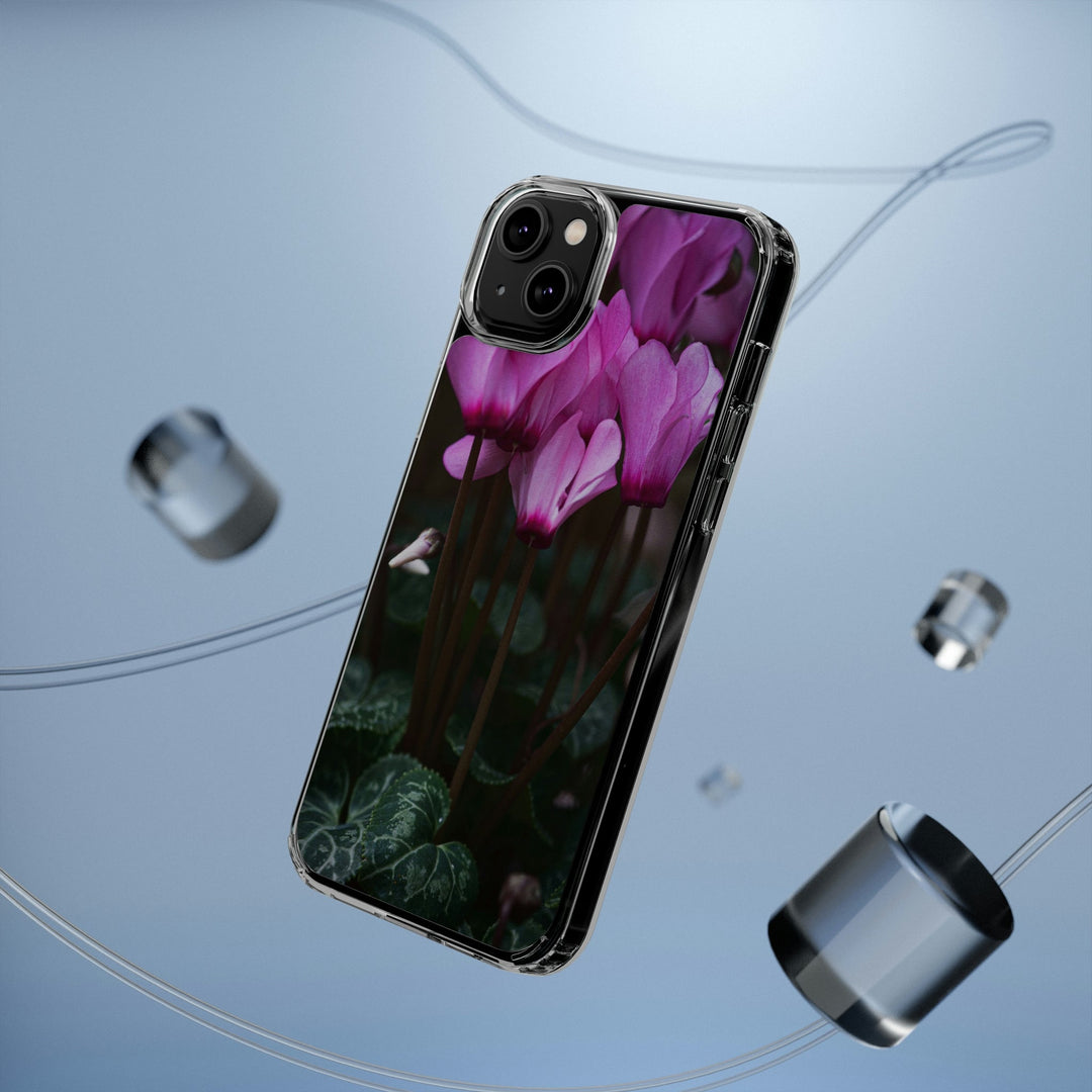 Cyclamen Reach - Phone Case Featuring Photography Art - Visiting This World