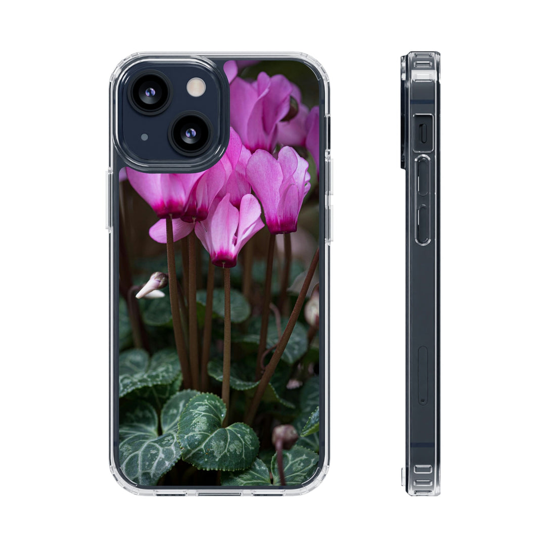 Cyclamen Reach - Phone Case Featuring Photography Art - Visiting This World