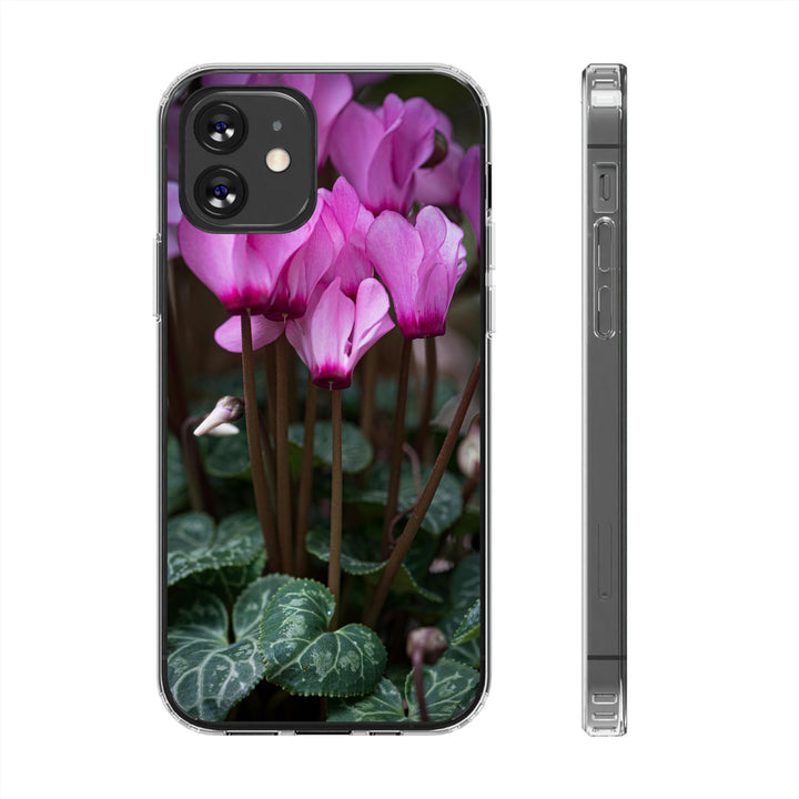 Cyclamen Reach - Phone Case Featuring Photography Art - Visiting This World