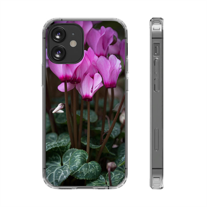 Cyclamen Reach - Phone Case Featuring Photography Art - Visiting This World