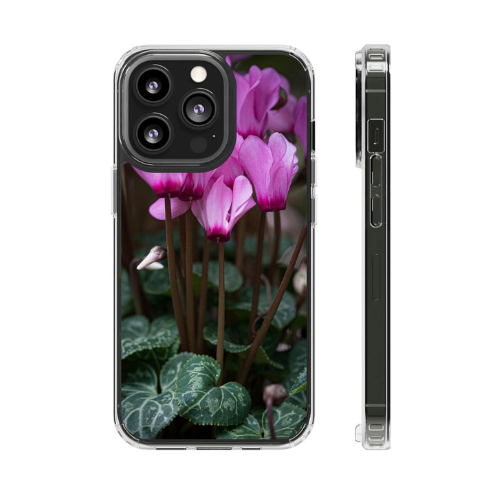 Cyclamen Reach - Phone Case Featuring Photography Art - Visiting This World