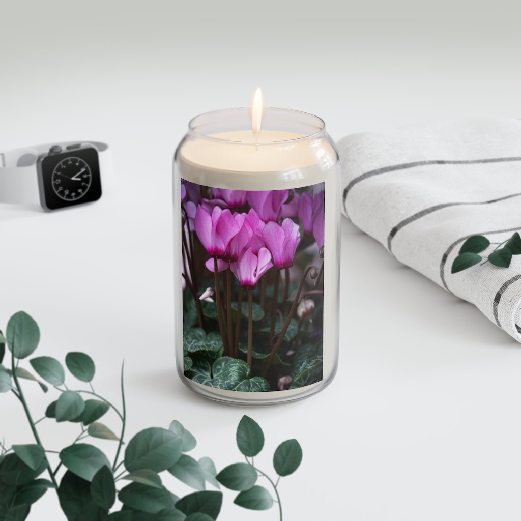 Cyclamen Reach - Scented Candle, 13.75oz - Visiting This World