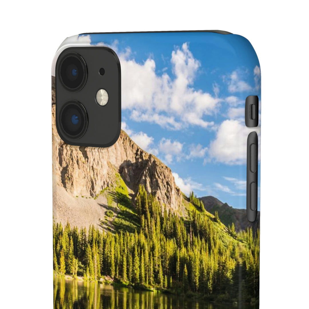 Mountain Scene Reflected - Phone Case