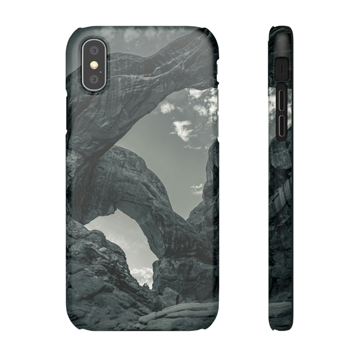 Natural Frames Part 4 in Black and White - Phone Case