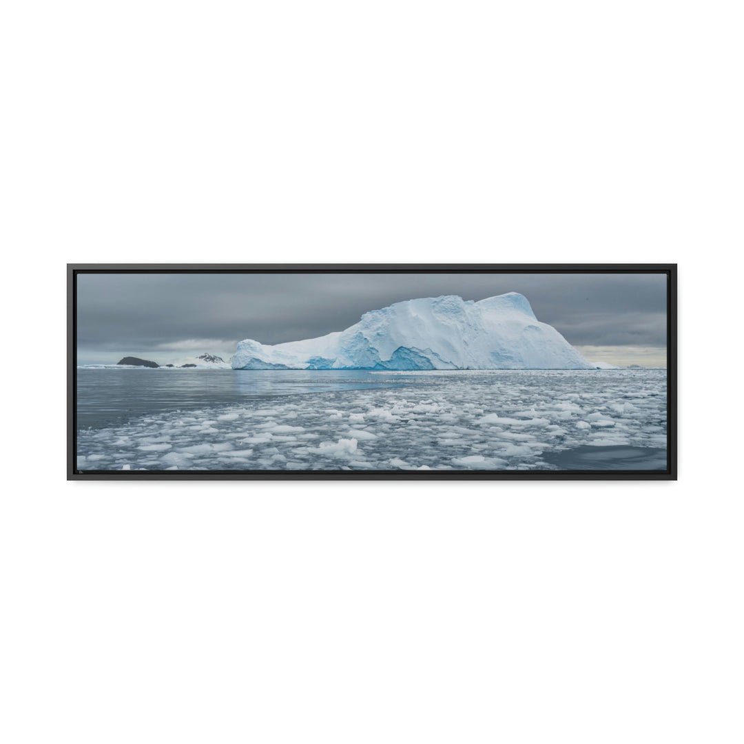 Lane of Ice - Canvas with Frame