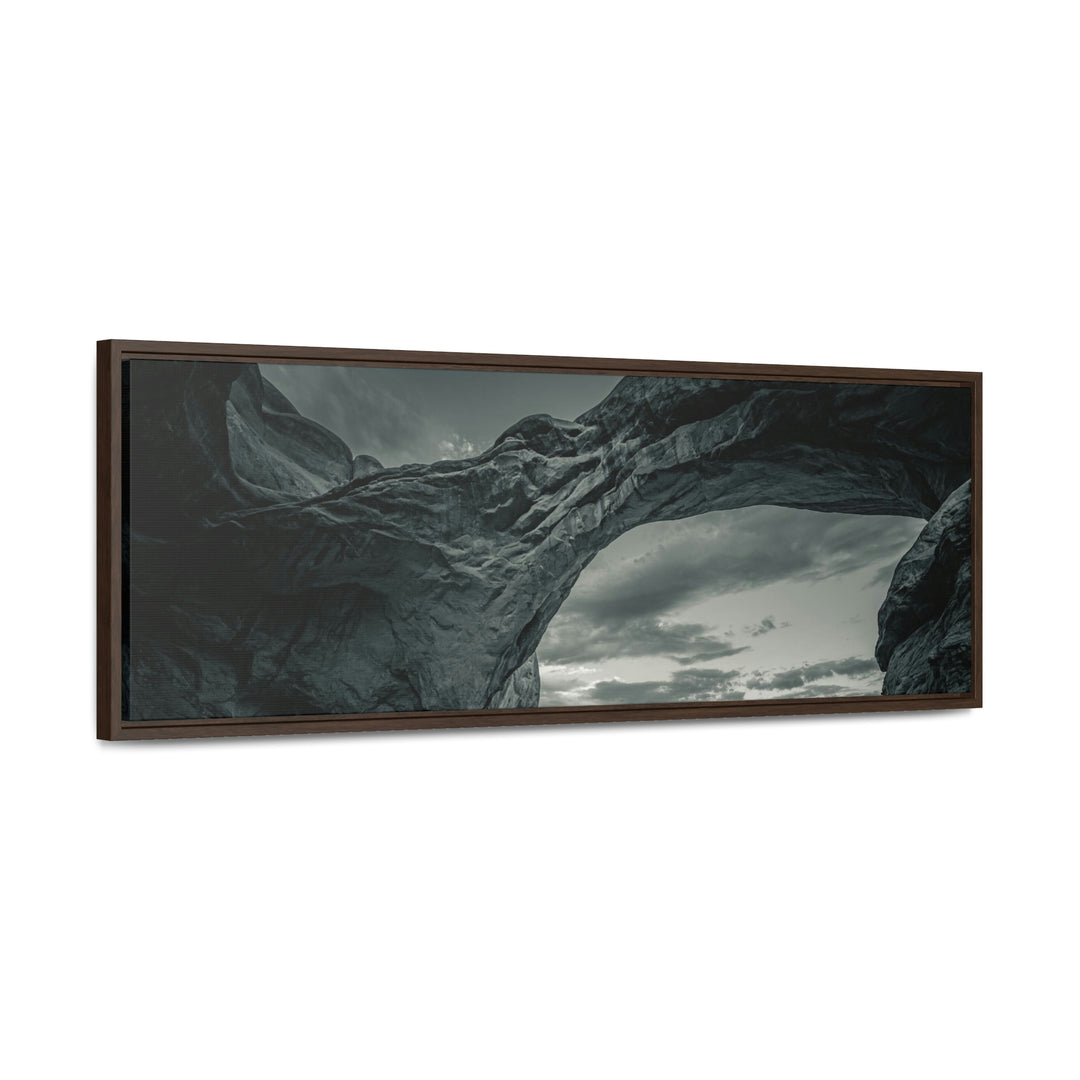 Natural Frames Part 2 in Black and White - Canvas with Frame