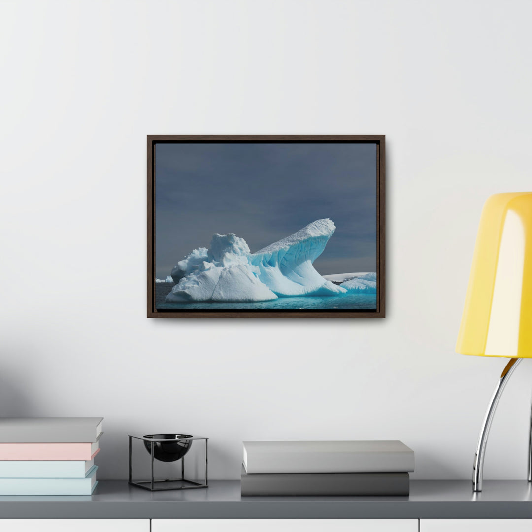 The Angles of an Iceberg - Canvas with Frame