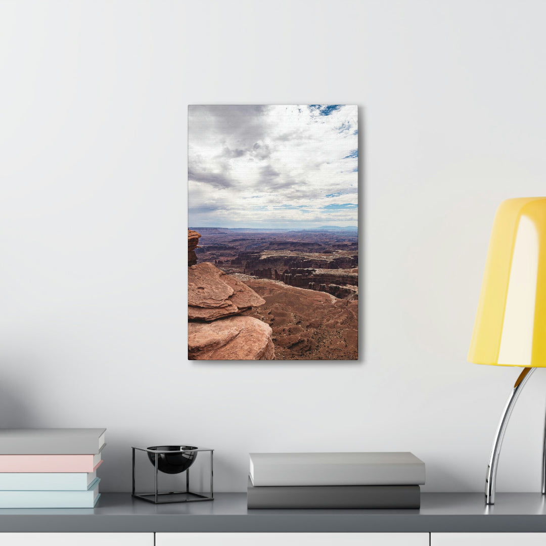 The Canyon Below - Canvas