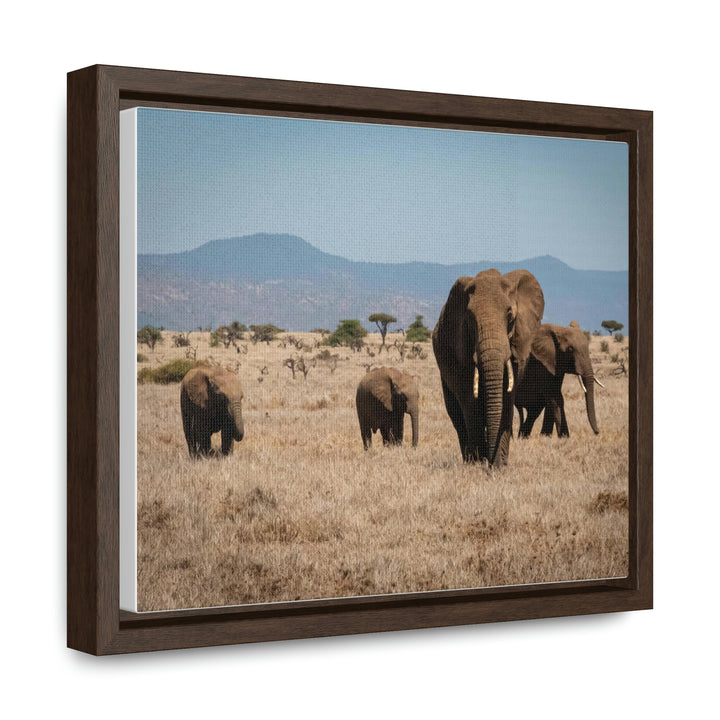 Family March - Canvas With Frame