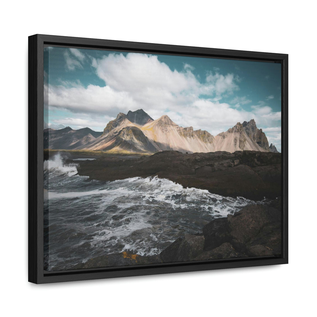 Crashing Sea - Canvas with Frame