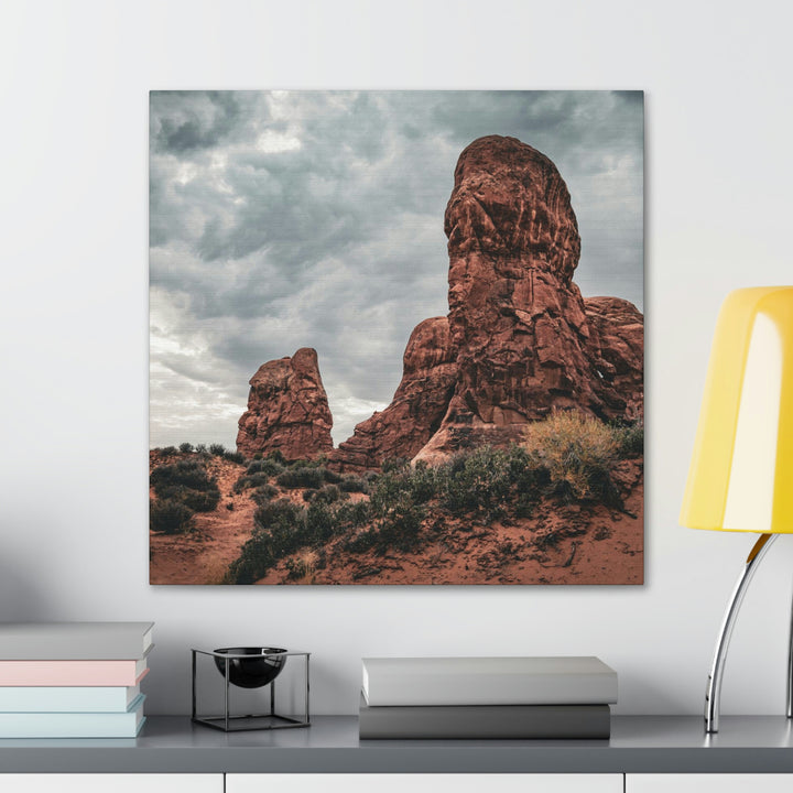 Dramatic Rocks - Canvas