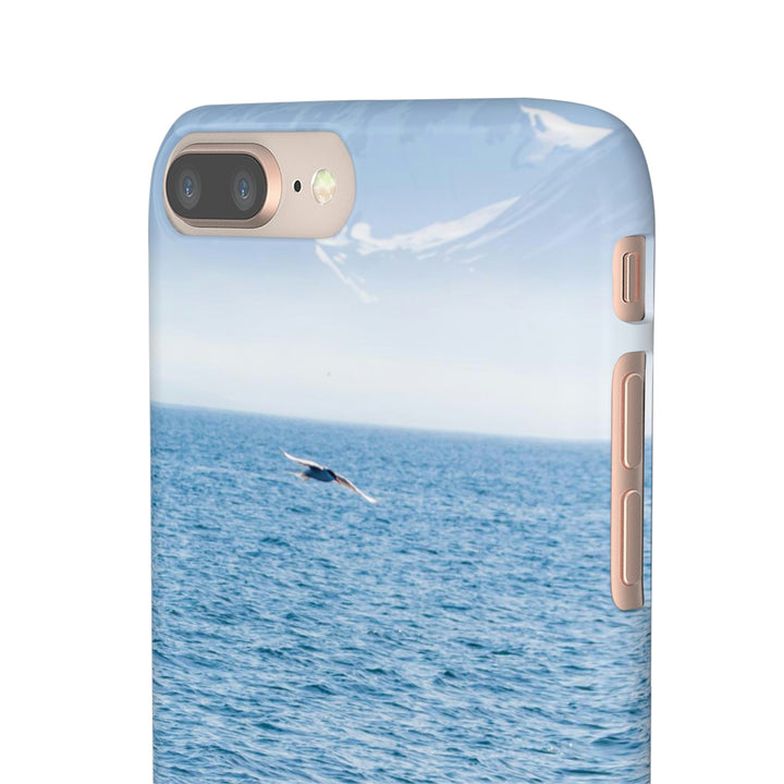 A Whale and A Mountain - Phone Case