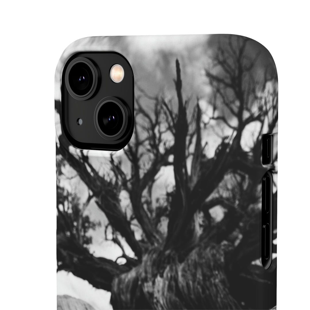 Desert Reach in Black and White - Phone Case