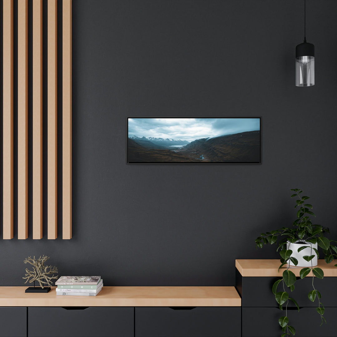 Icelandic Scene - Canvas with Frame