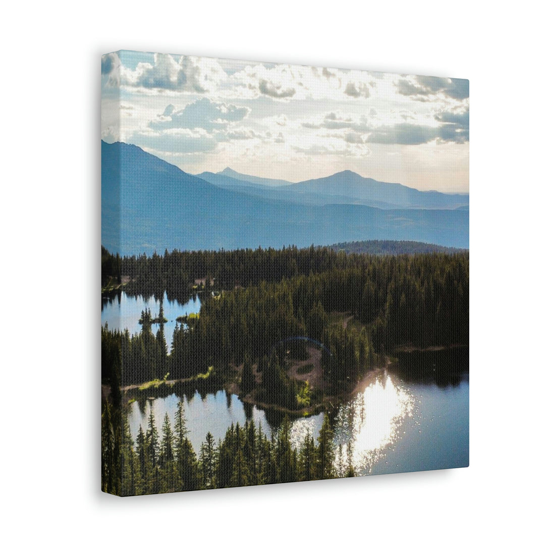 Cool Mountain Lakes - Canvas