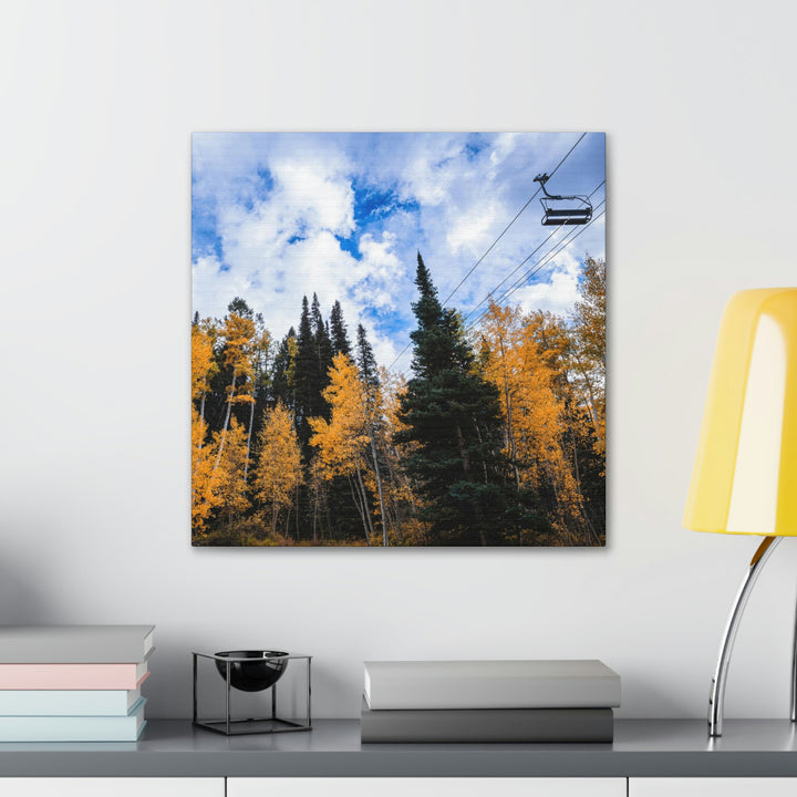 Chairlift in Suspension - Canvas