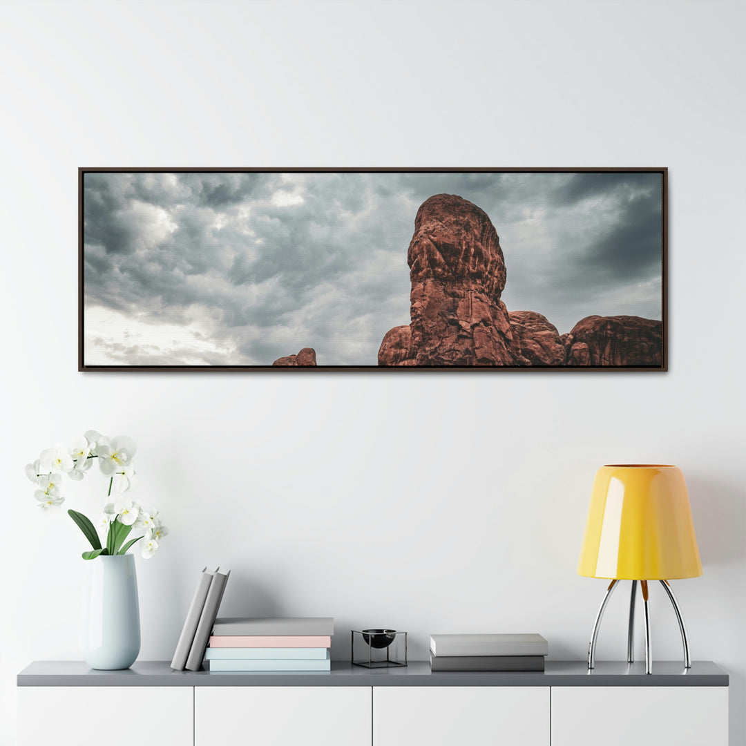 Dramatic Rocks - Canvas with Frame