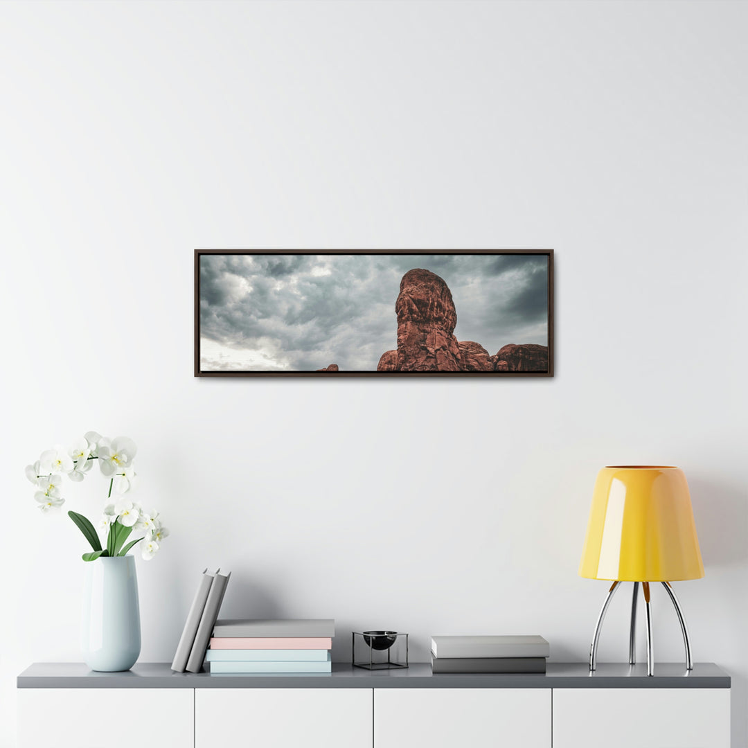 Dramatic Rocks - Canvas with Frame