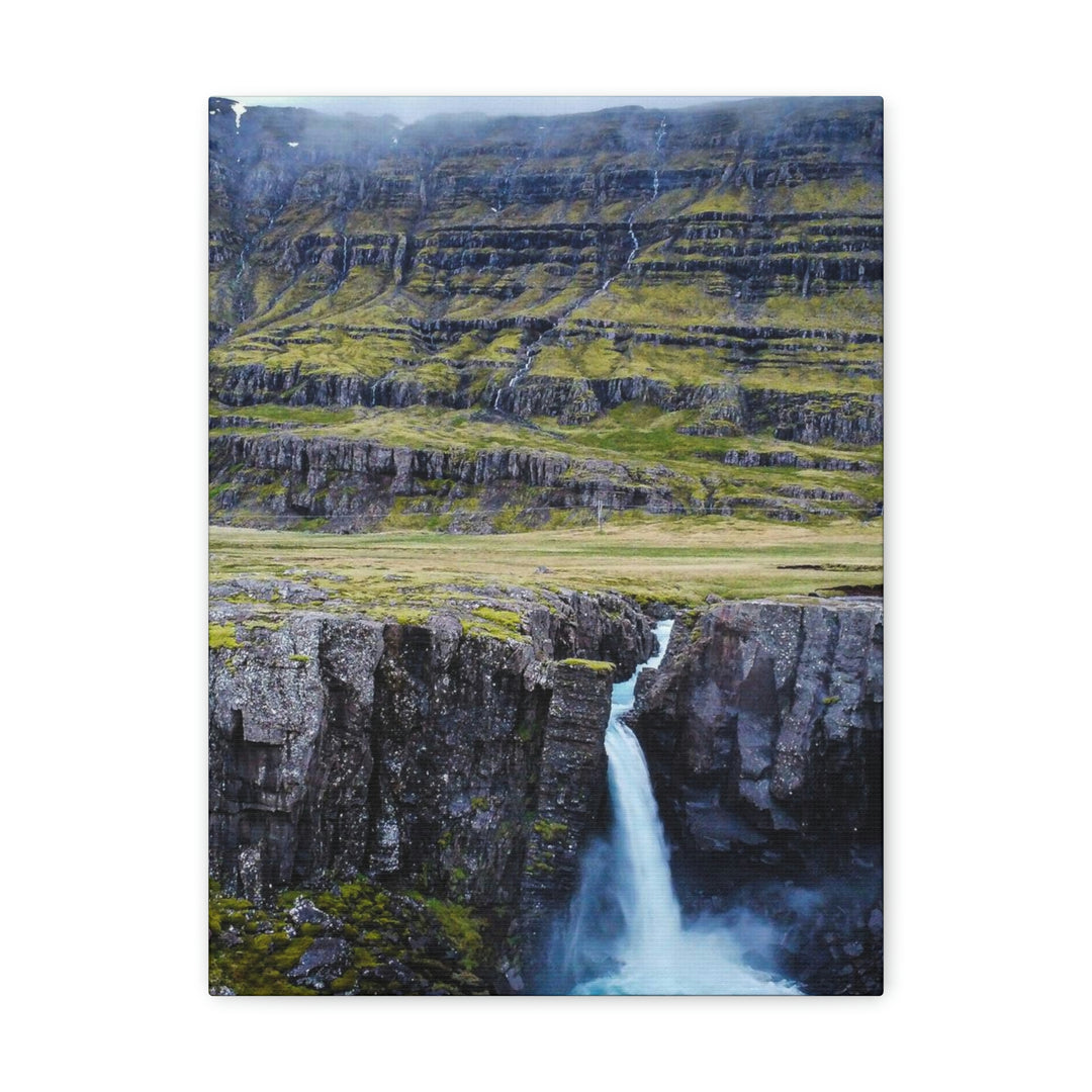 A Remote Waterfall - Canvas