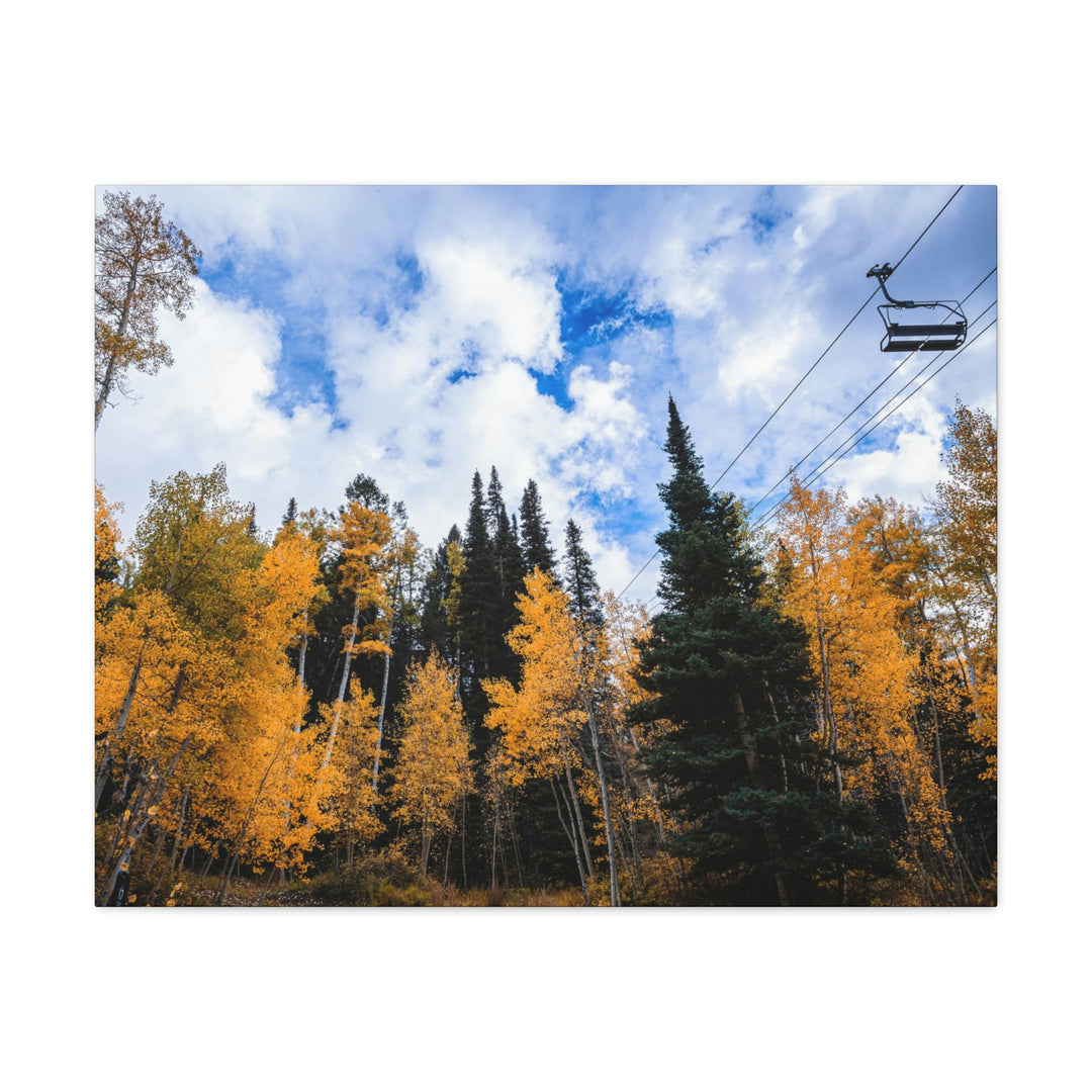 Chairlift in Suspension - Canvas