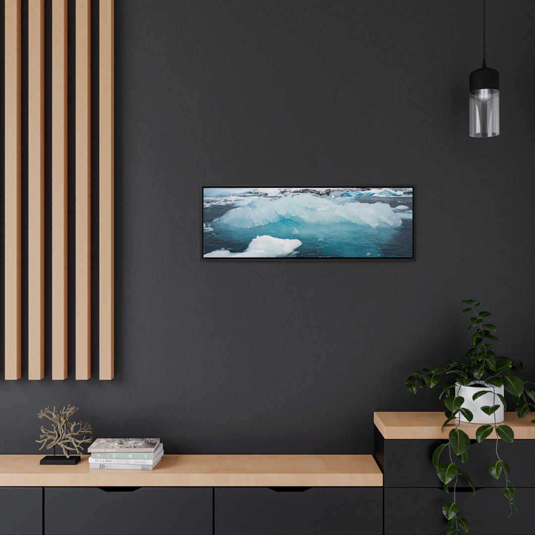 Floating Ice - Canvas with Frame