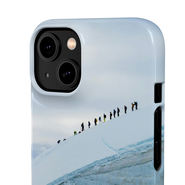 Preparing for the Climb - Phone Case