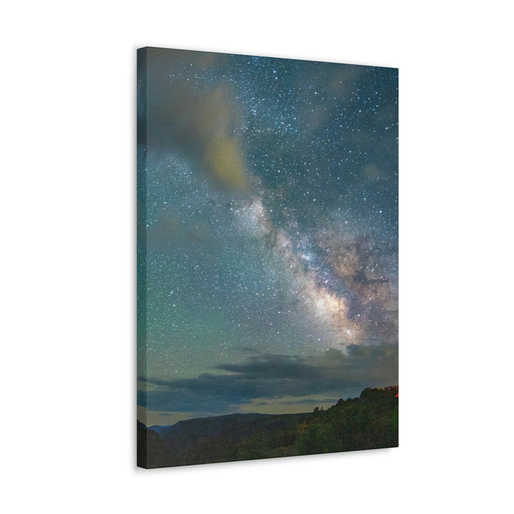 Milky Way Through the Clouds Part 1 - Canvas