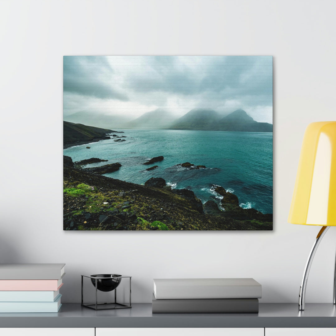 Mystical Mountain View - Canvas