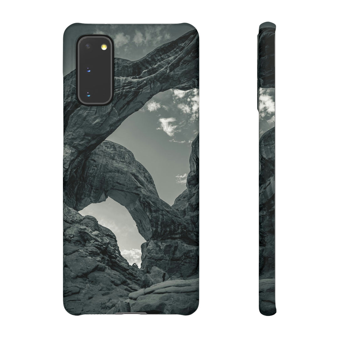 Natural Frames Part 4 in Black and White - Phone Case