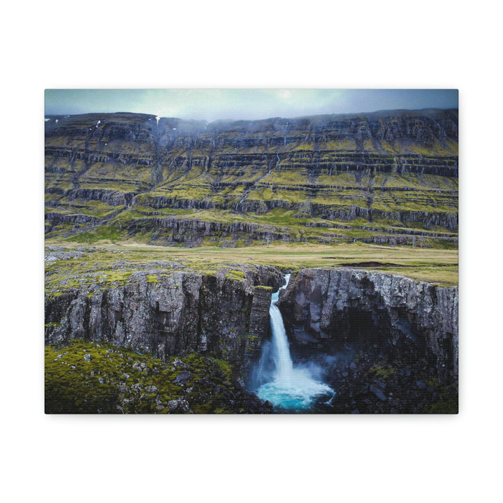 A Remote Waterfall - Canvas