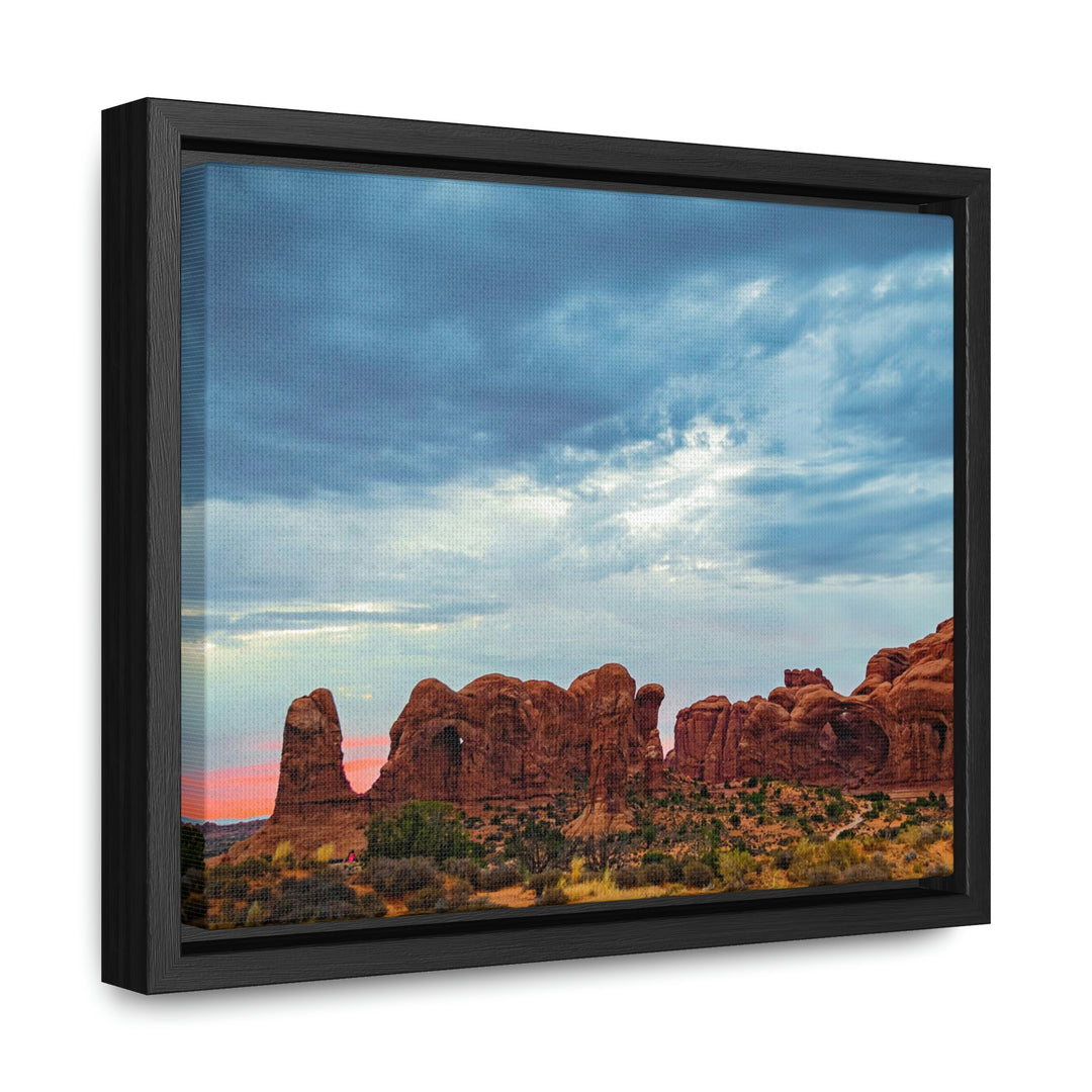 Arches at Sunset - Canvas with Frame