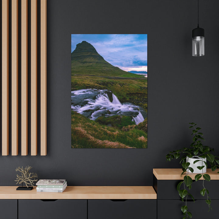 An Icelandic Sunset - Canvas