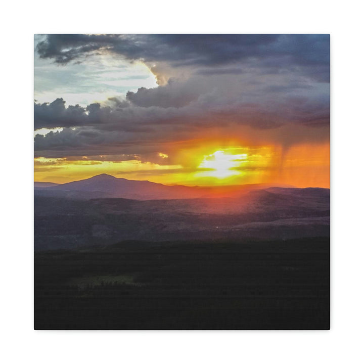 Rainy Sunset - Canvas