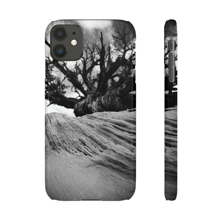 Desert Reach in Black and White - Phone Case