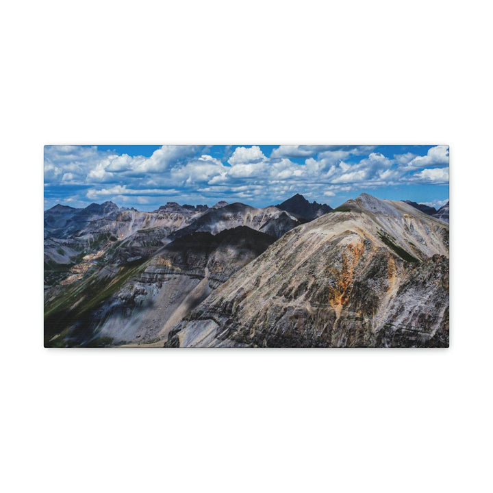 Imogene Pass From the Air - Canvas