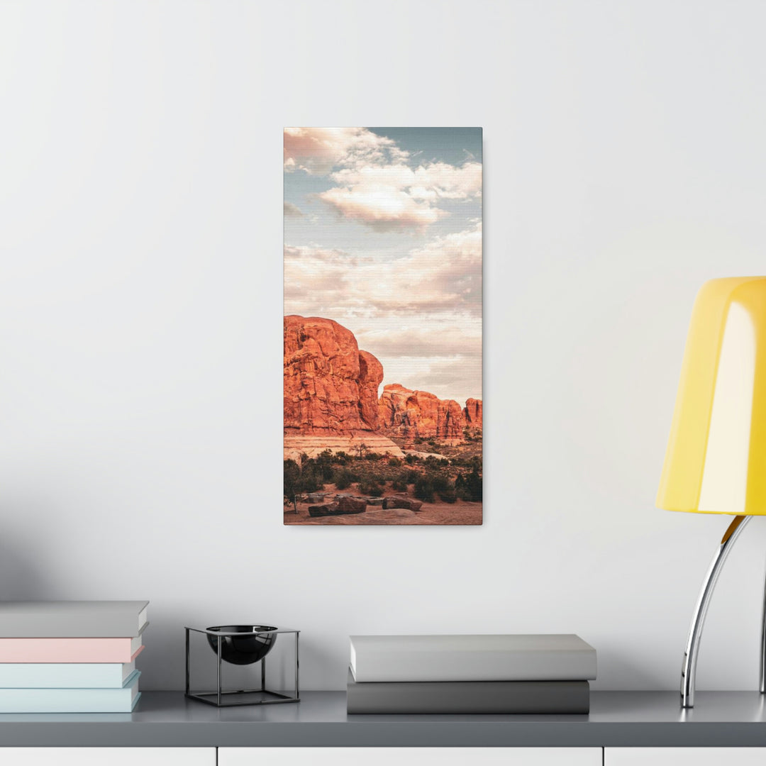 A Desert Sunset - Canvas