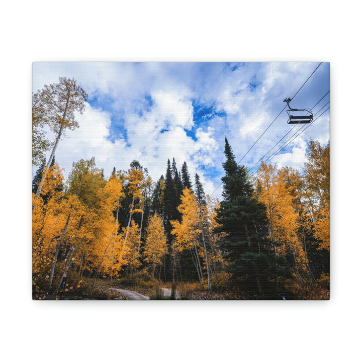 Chairlift in Suspension - Canvas