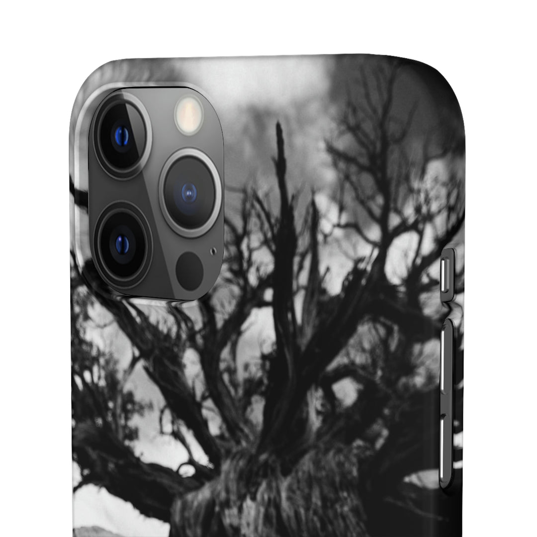 Desert Reach in Black and White - Phone Case