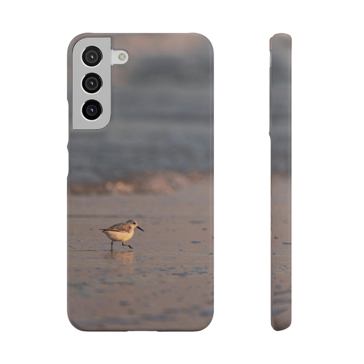 Sanderling in Soft Dusk Light - Phone Case