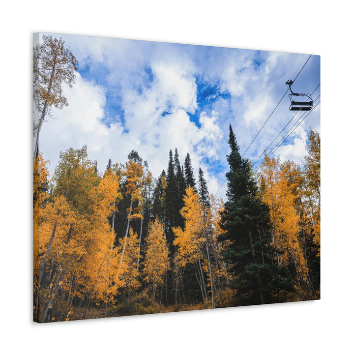 Chairlift in Suspension - Canvas