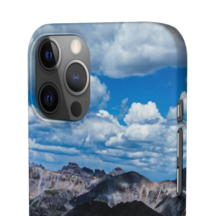 Imogene Pass From the Air - Phone Case