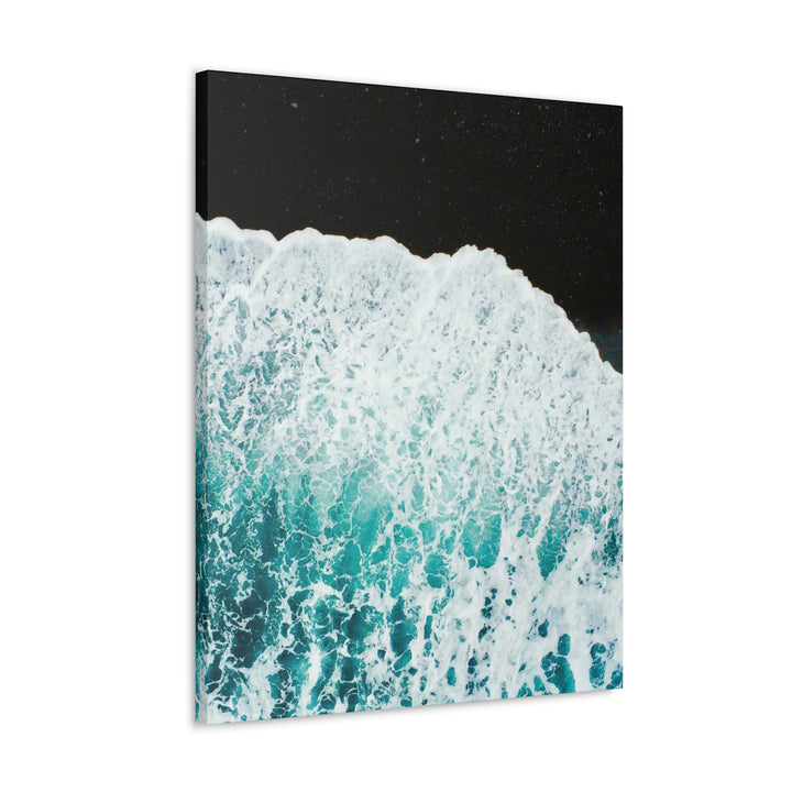 A Wave on Volcanic Sand - Canvas