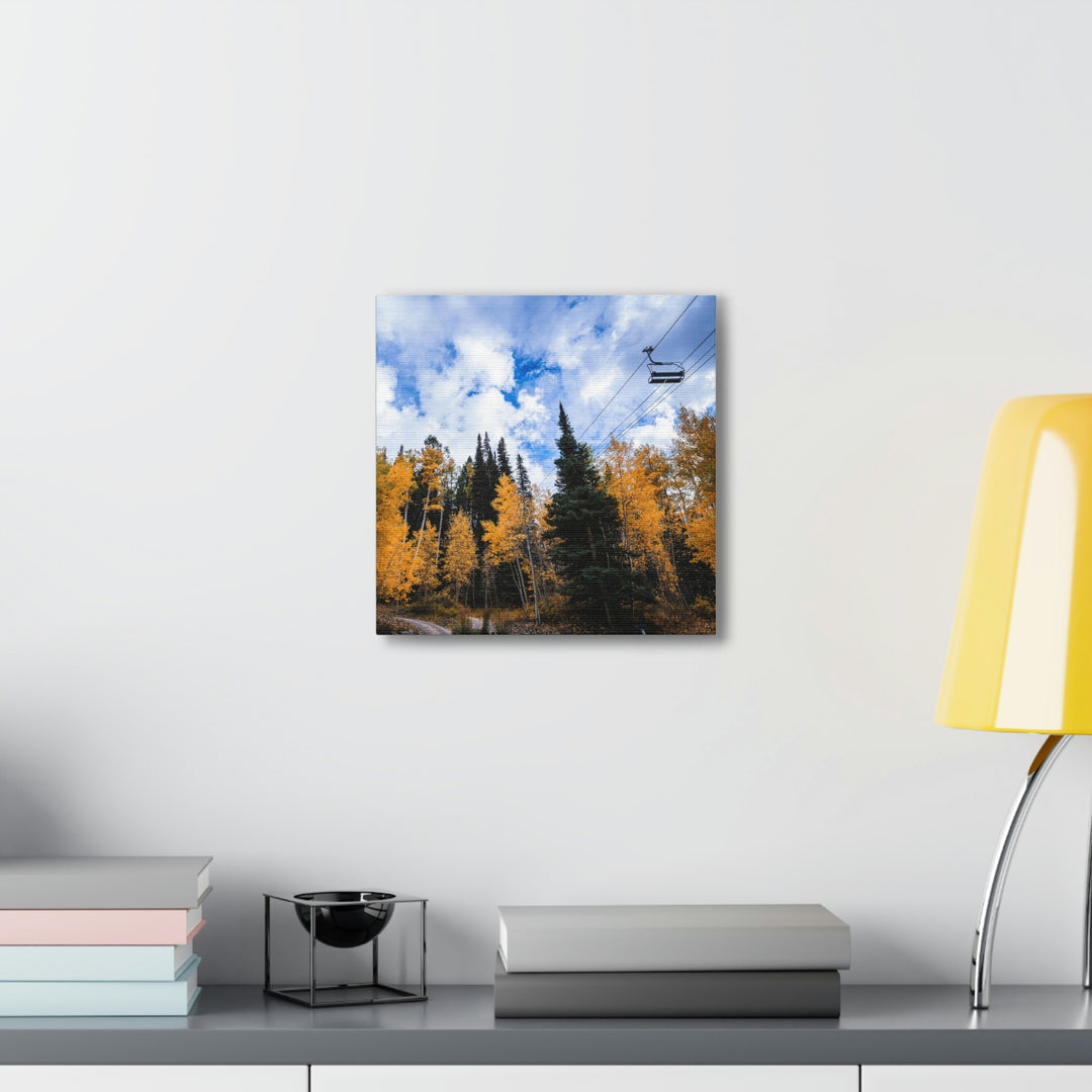 Chairlift in Suspension - Canvas