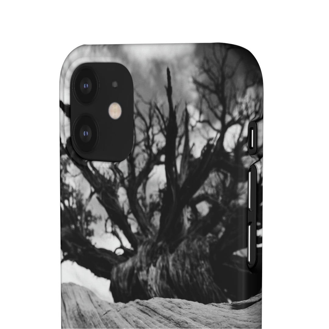 Desert Reach in Black and White - Phone Case